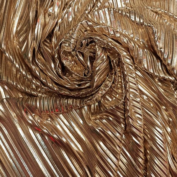 پارچه پلیسه گلد