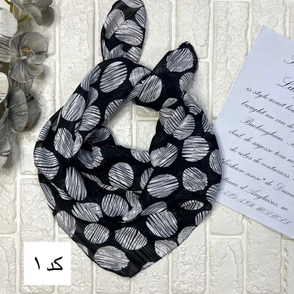 مینی اسکارف حریر لمه