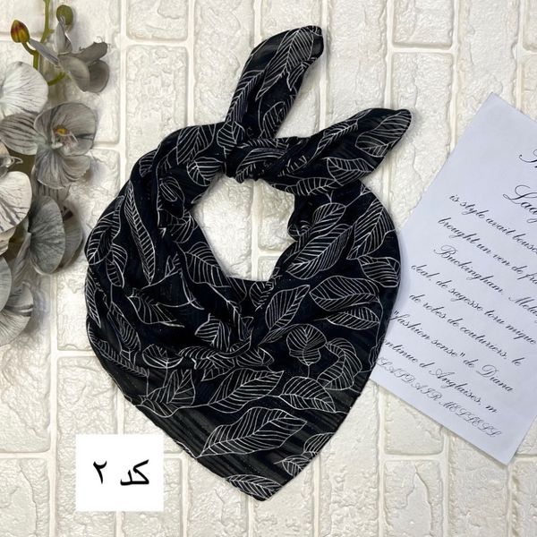 مینی اسکارف حریر لمه