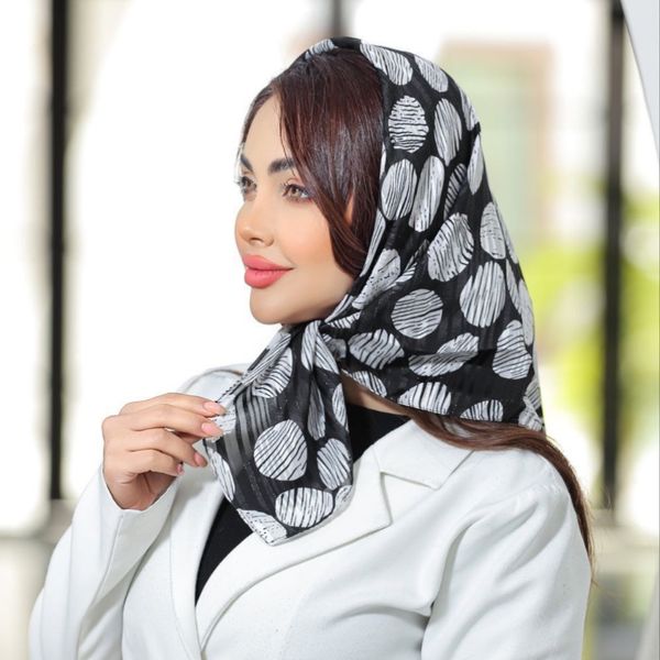 مینی اسکارف حریر لمه