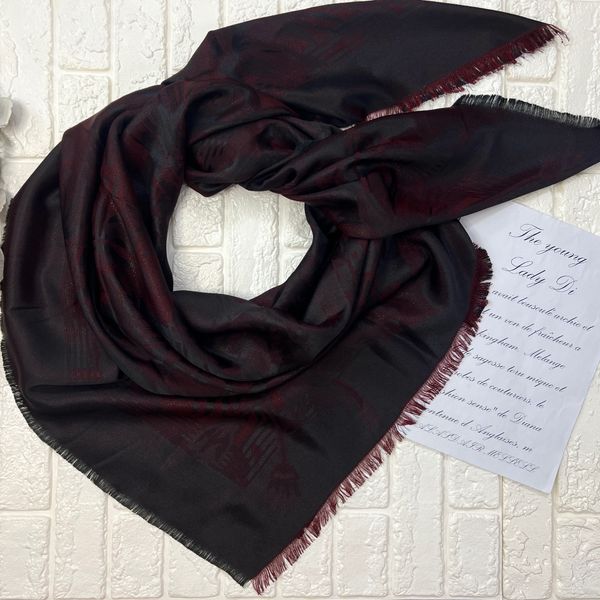 روسری ژاکارد لمه دار دورو