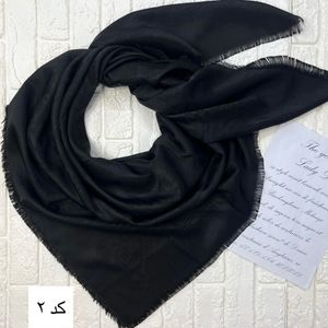 خرید اینترنتی روسری ژاکارد لمه دار دورو