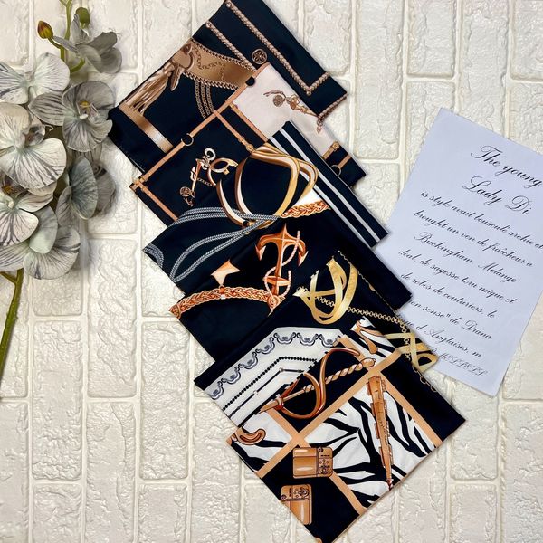 مینی اسکارف ابریشم توییل