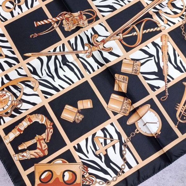 مینی اسکارف ابریشم توییل