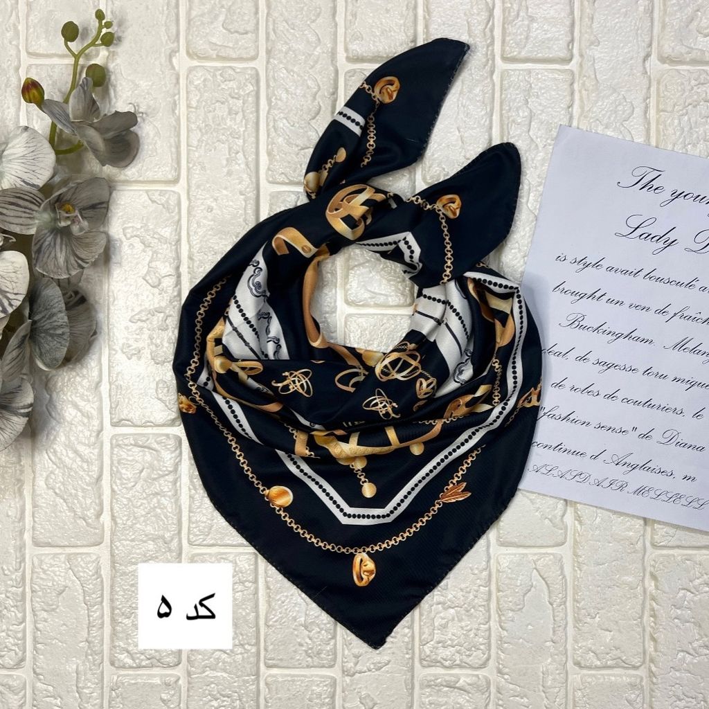 قیمت ارزان مینی اسکارف ابریشم توییل