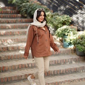 کت مخمل موهر داخل لایه پرشین آوینا