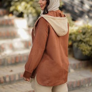 خرید اینترنتی کت مخمل موهر داخل لایه پرشین آوینا