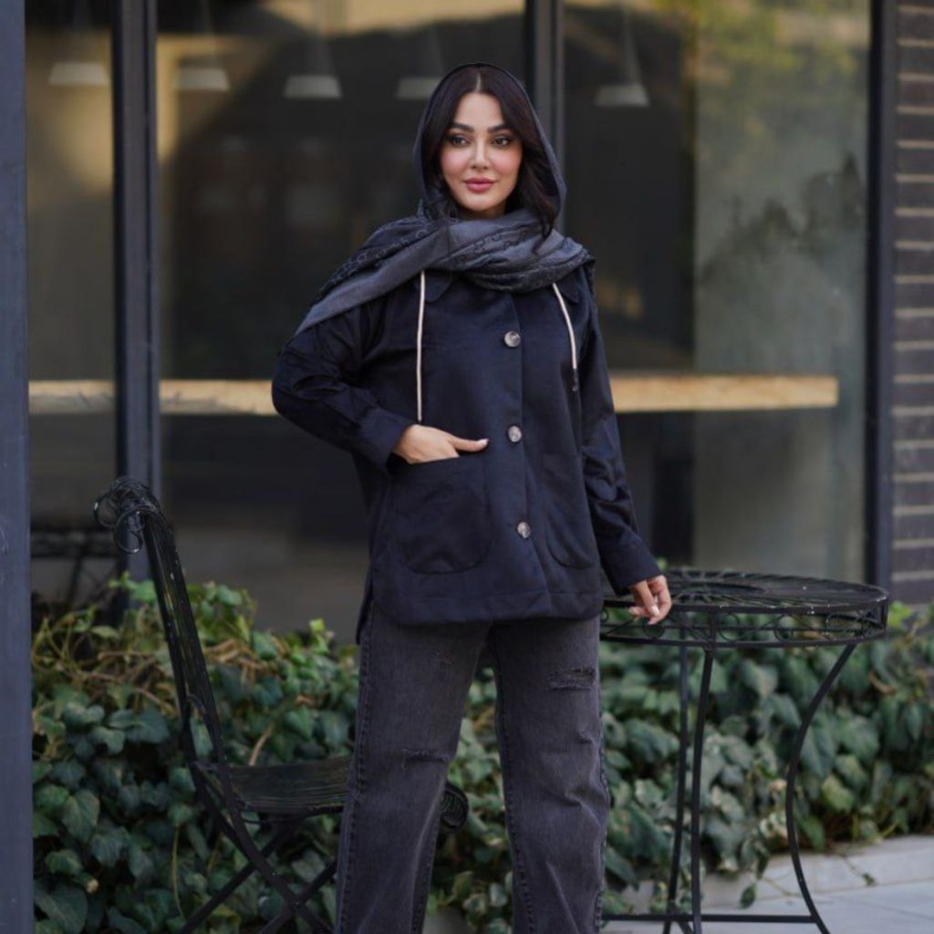 خرید انلاین کت مخمل موهر داخل لایه پرشین آوینا