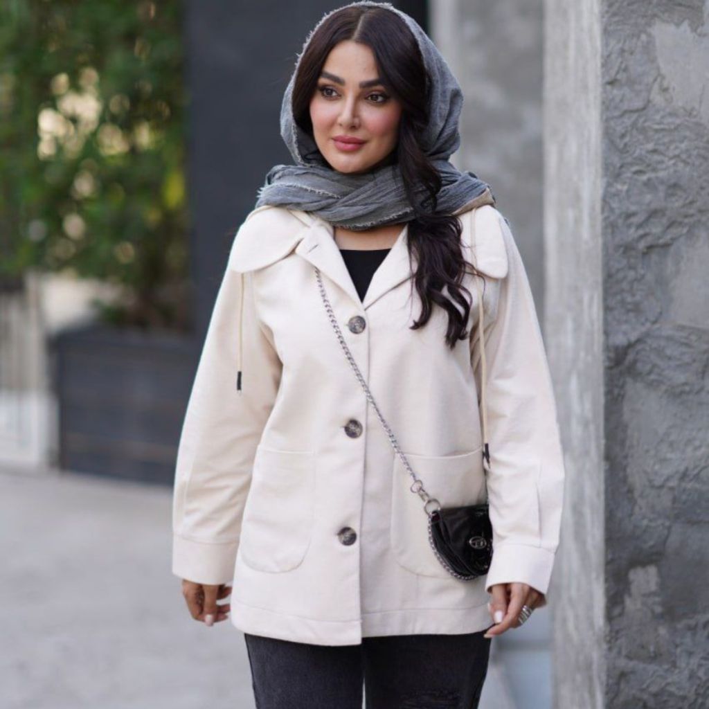 خرید انلاین کت مخمل موهر داخل لایه پرشین آوینا