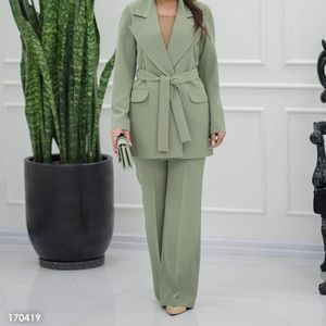 خرید اینترنتی کت شلوار زنانه طرح پالیز