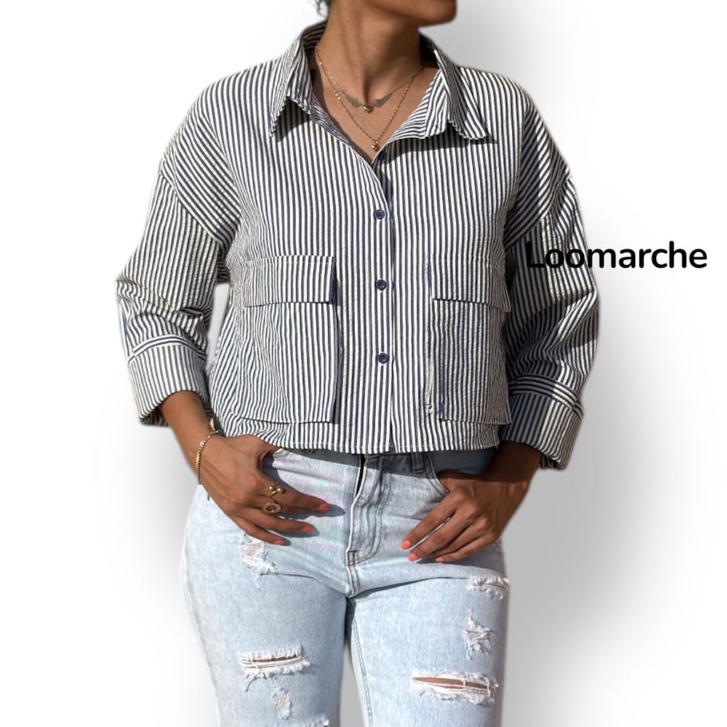 خرید آنلاین شومیز کراپ زنانه و دخترانه boohoo