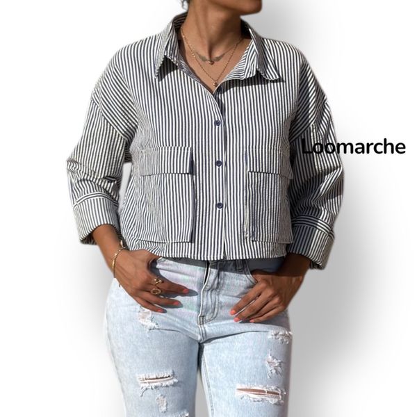 شومیز کراپ زنانه و دخترانه boohoo