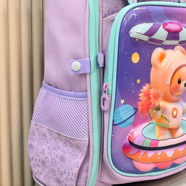 کوله پشتی بچگانه صندوقی طرح Space از K-Z کد 4061602