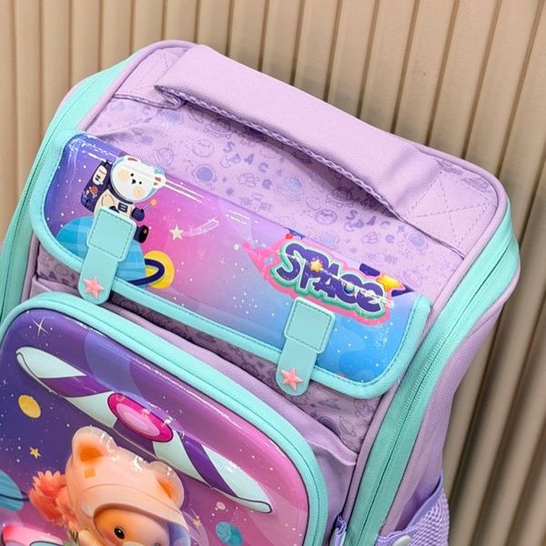 کوله پشتی بچگانه صندوقی طرح Space از K-Z کد 4061602