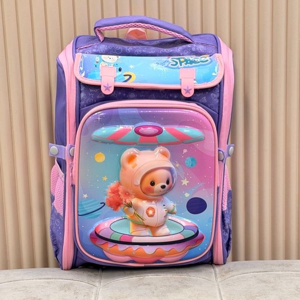 کوله پشتی بچگانه صندوقی طرح Space از K-Z کد 4061602