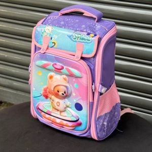 خرید اینترنتی کوله پشتی بچگانه صندوقی طرح Space برند K-Z کد 4061602