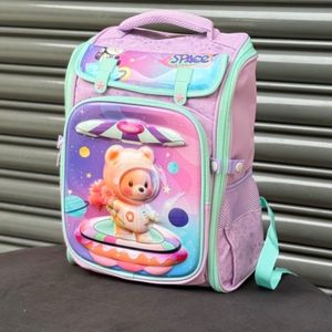 خرید اینترنتی کوله پشتی بچگانه صندوقی طرح Space برند K-Z کد 4061602