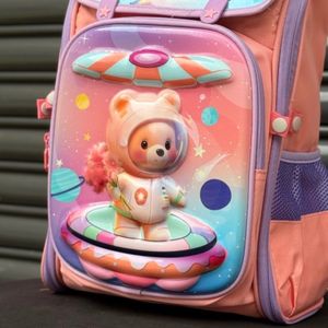 خرید اینترنتی کوله پشتی بچگانه صندوقی طرح Space برند K-Z کد 4061602