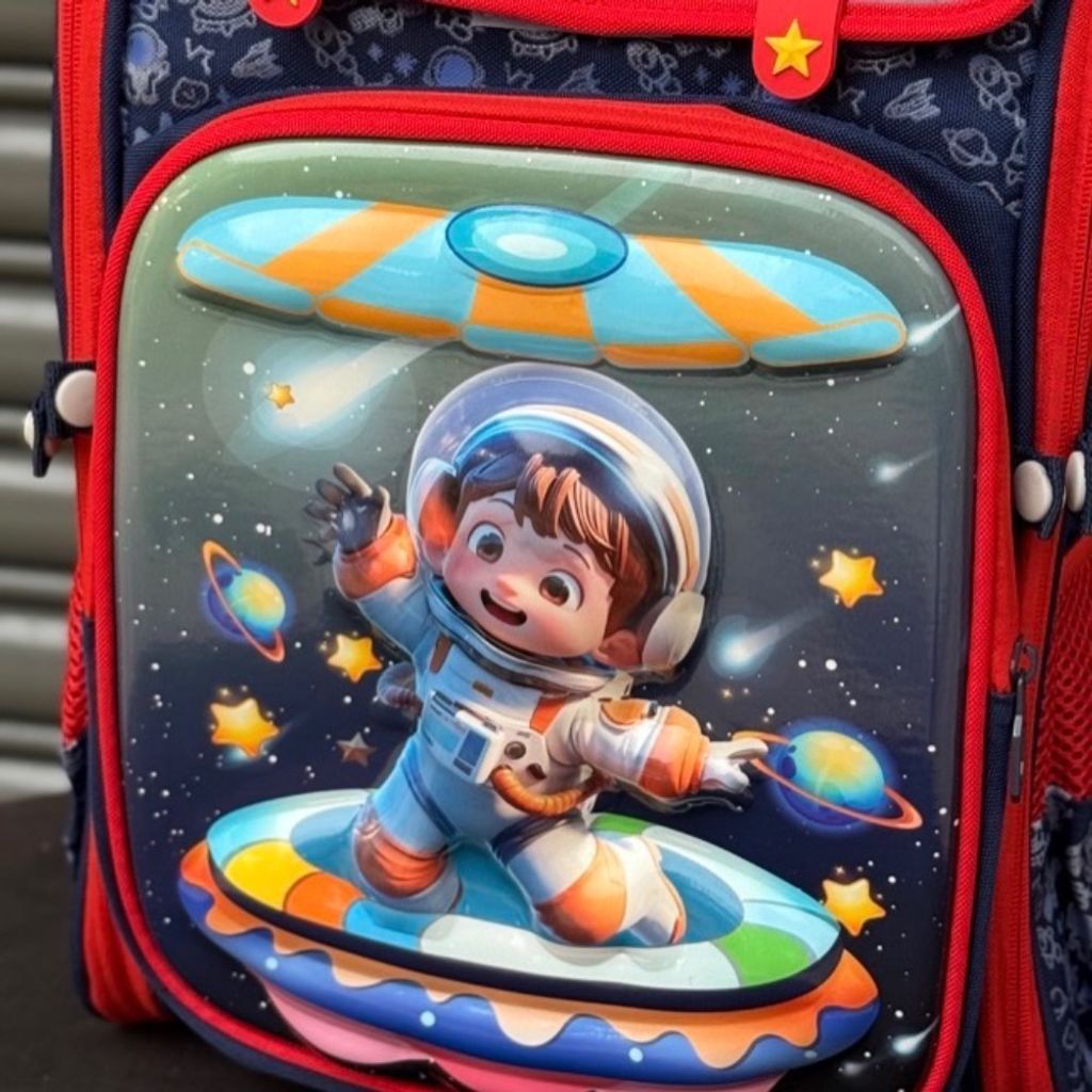 قیمت کوله پشتی بچگانه صندوقی طرح Space برند K-Z کد 4061602