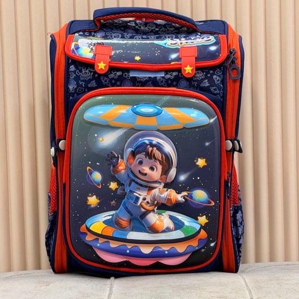 کوله پشتی بچگانه صندوقی طرح Space از K-Z کد 4061602