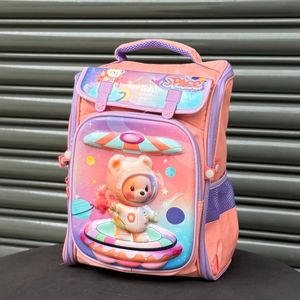 خرید اینترنتی قیمت کوله پشتی بچگانه صندوقی طرح Space برند K-Z کد 4061602