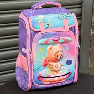 خرید آنلاین کوله پشتی بچگانه صندوقی طرح Space برند K-Z کد 4061602