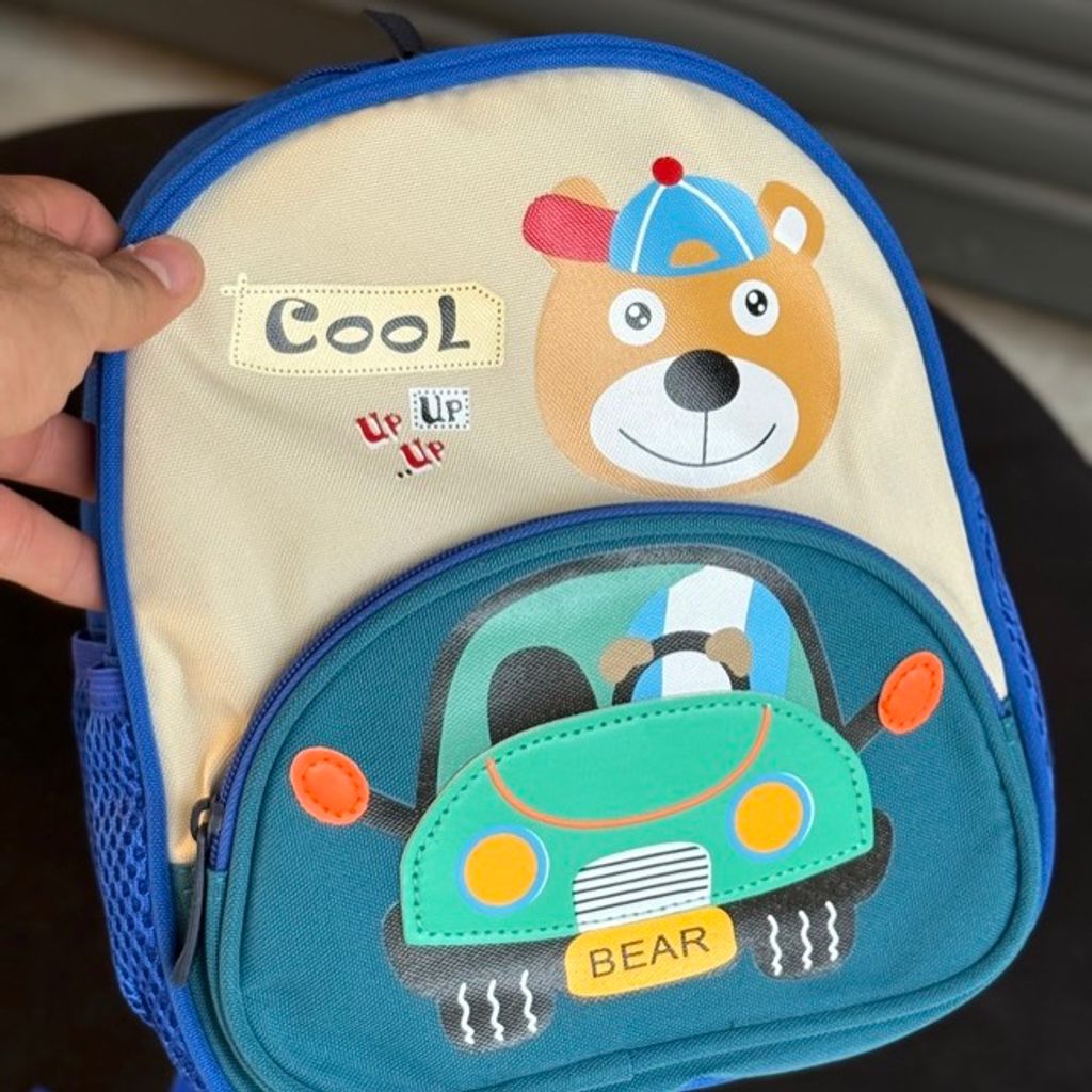 خرید اینترنتی قیمت کوله پشتی مهد طرح تدی CooL برند Toobaco کد 4061603