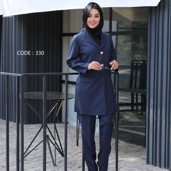 مانتووشلواراداری ترک لندکد330