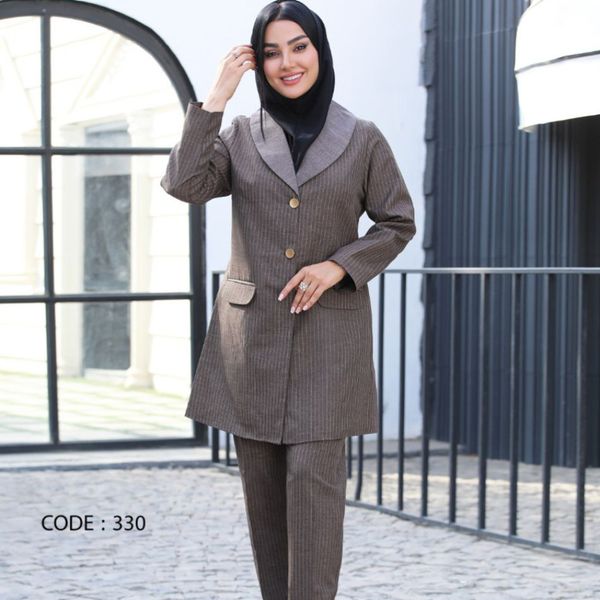 مانتووشلواراداری ترک لندکد330