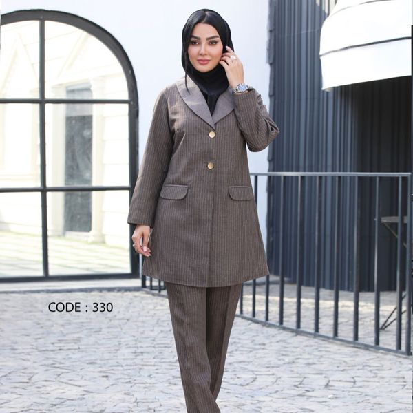 مانتووشلواراداری ترک لندکد330