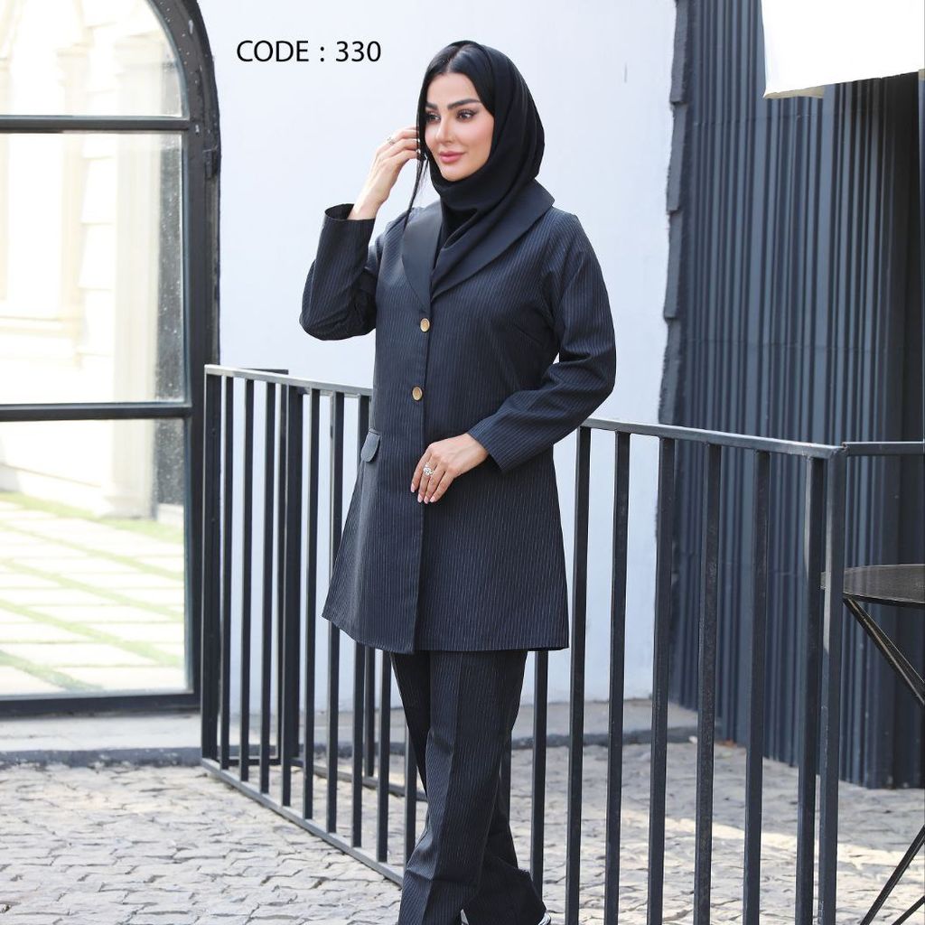 خرید آنلاین مانتووشلواراداری ترک لندکد330