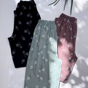 مشخصات شلوار راحتی نخ و پنبه زنانه فری سایز 38 تا 46