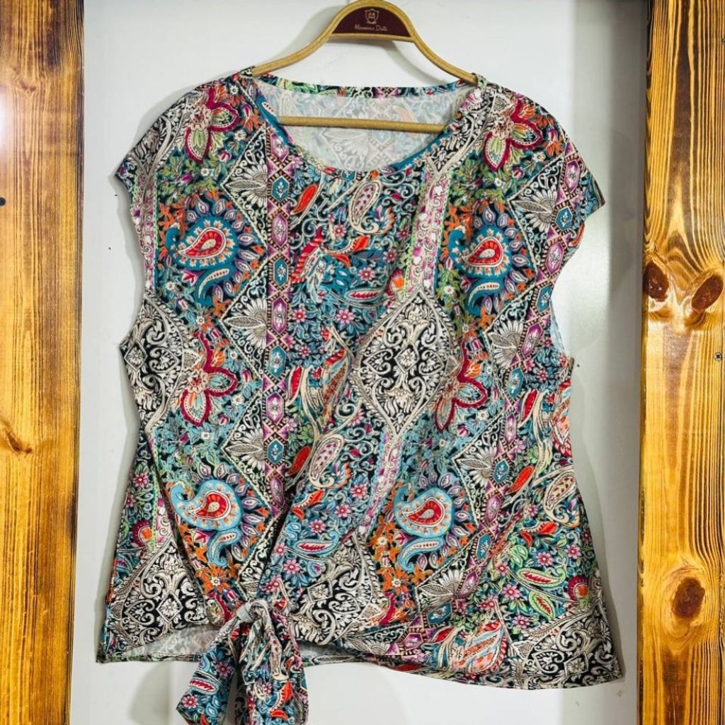 مشخصات تاپ گره ای ترمه