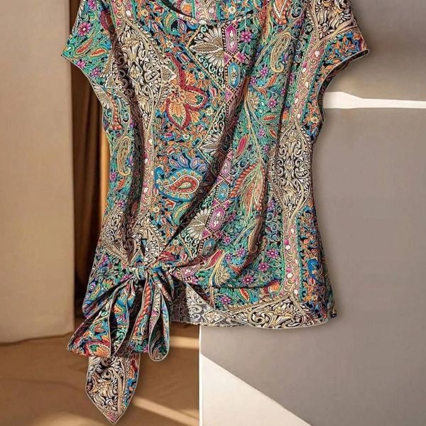 تاپ گره ای ترمه