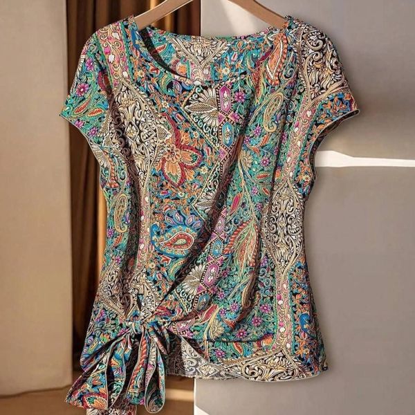 تاپ گره ای ترمه