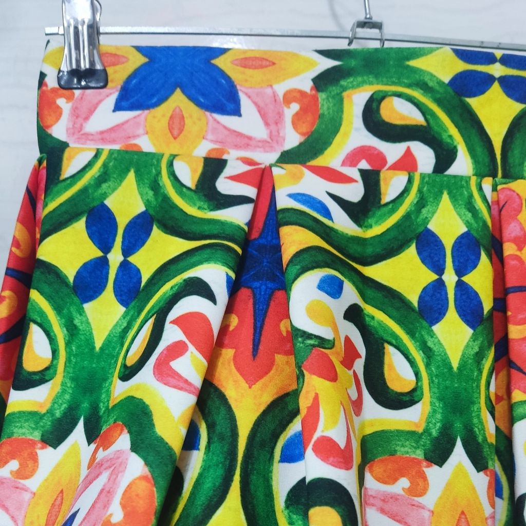 خرید انلاین دامن پیله دار مجلسی کوتاه مازراتی دخترانه