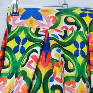 خرید انلاین دامن پیله دار مجلسی کوتاه مازراتی دخترانه