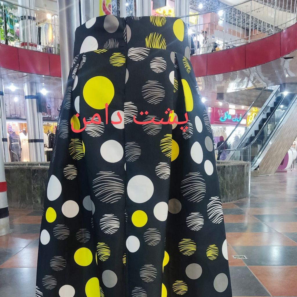 خرید انلاین دامن پیله دار مجلسی کوتاه مازراتی دخترانه