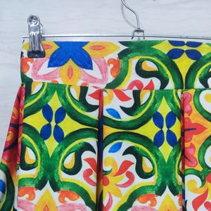 خرید انلاین دامن پیله دار مجلسی کوتاه مازراتی دخترانه