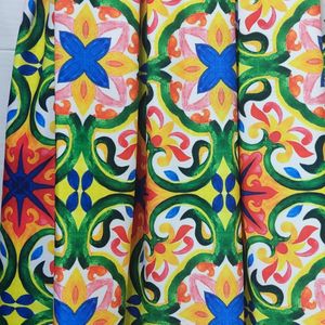 دامن پیله دار مجلسی کوتاه مازراتی دخترانه