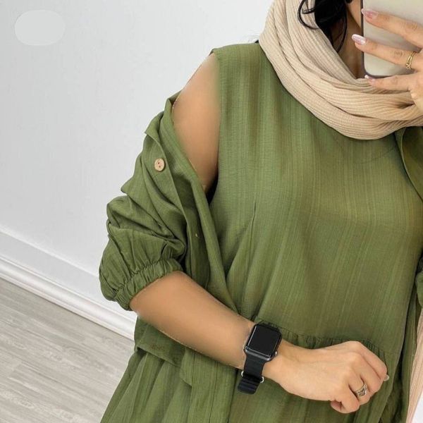 ست شومیز جلو گره ای و سارافون تارا