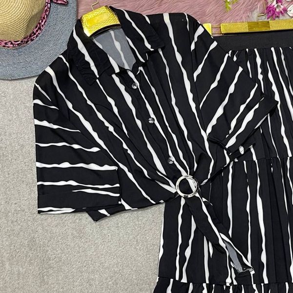 ست زنانه طرح گره ای زبرا