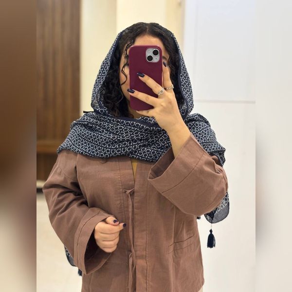 شال نخ پنبه چهارفصل