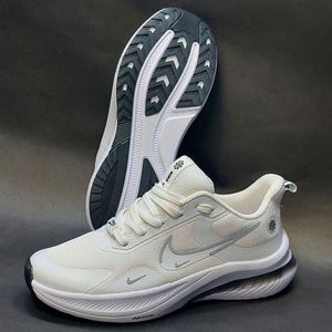 مشخصات کتونی نایک فلاور جدید رنگ سفید شیری Nike Flower