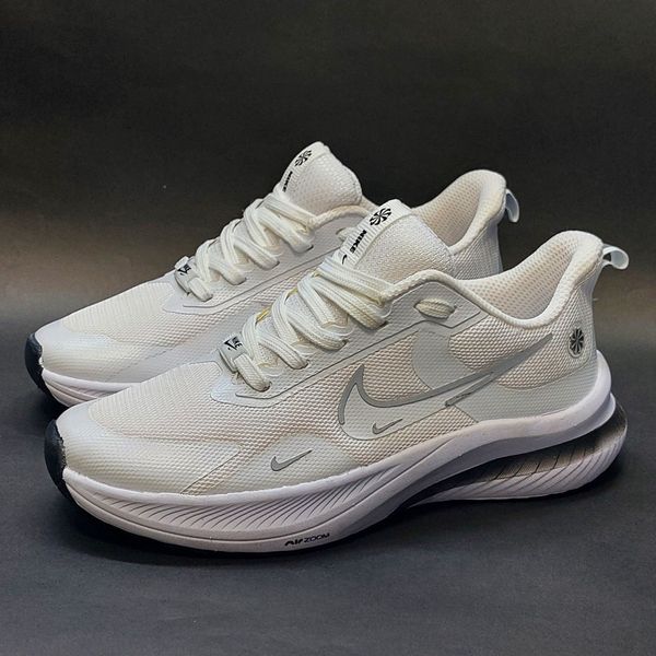 کتونی نایک فلاور جدید رنگ سفید شیری Nike Flower