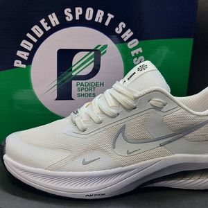 قیمت کتونی نایک فلاور جدید رنگ سفید شیری Nike Flower