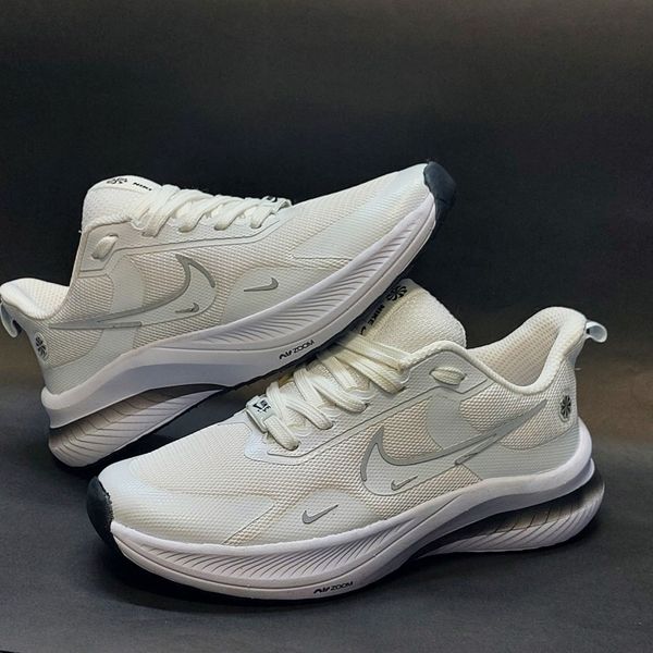 کتونی نایک فلاور جدید رنگ سفید شیری Nike Flower