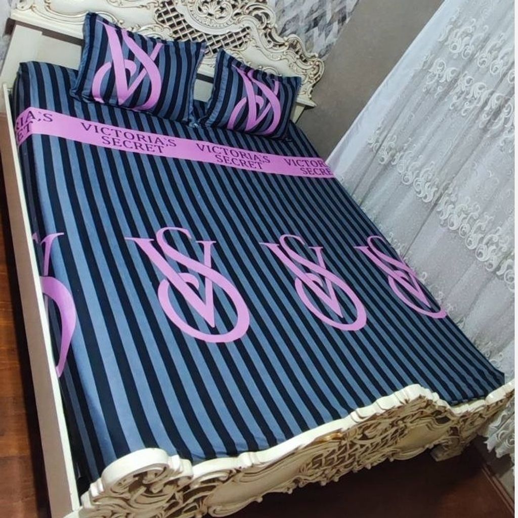 خرید آنلاین روتختی دونفره ویکتوریا سکرت نیم ست روکش دونفره ویکتوریا سکرت Victoria.s Secret