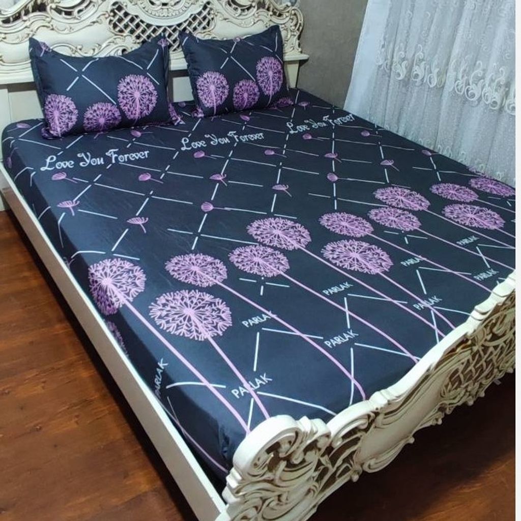 خرید آنلاین روتختی دونفره شاپرک صورتی روکش تشک دو نفره شاپرک صورتی