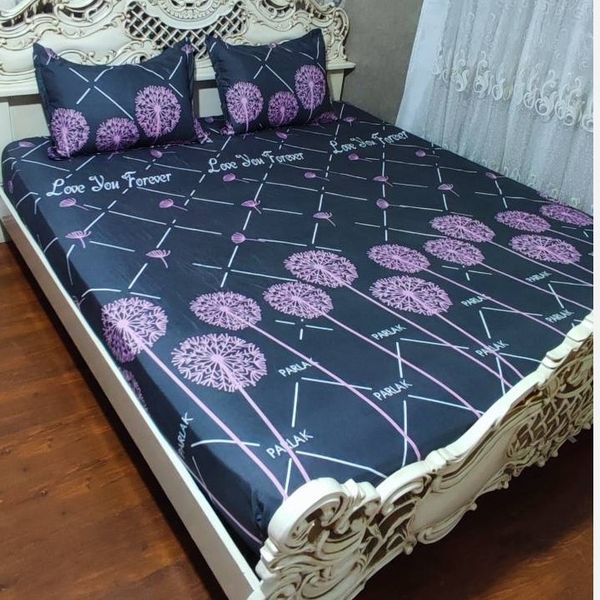 روتختی دونفره شاپرک صورتی روکش تشک دو نفره شاپرک صورتی